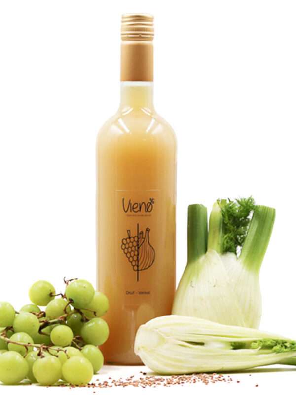 Vien0% Druif - Venkel fles en ingredienten